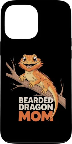 Vista 24 de Bearded Dragon Mom Reptile Parent Animal Care Fan Case for iPhone XR