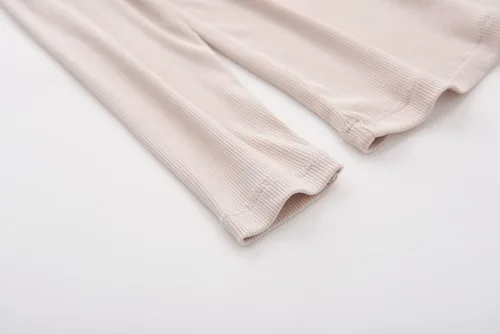 Vista 4 de Teach Leanbh Conjunto de pijama para niños y niñas, manga larga y corta, 2 piezas, ajuste cómodo, pijama de 2 a 7 años