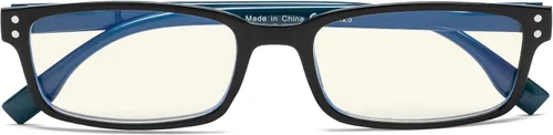 Vista 8 de Gafas con filtro de luz azul para hombres y mujeres, de lectura, para la computadora, con protección UV Negro