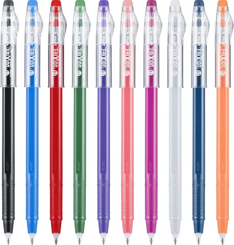 Vista 5 de PILOT Bolígrafos de tinta de gel borrable Frixion ColorSticks, punta fina (0,7 mm), surtidos, 10 unidades (32454)