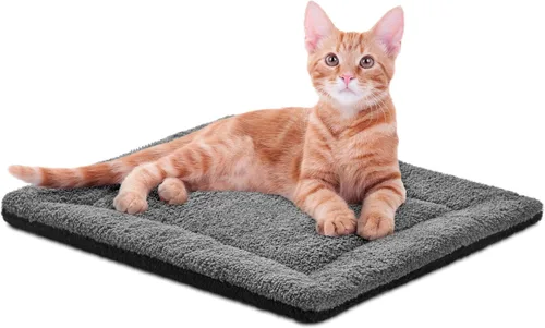 Vista 11 de K&H Pet Products - Almohadilla de autocalentamiento para mascotas, 21 x 17 pulgadas, gris/negra