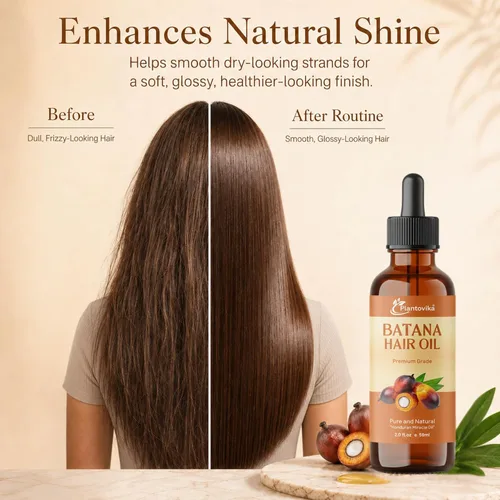 Vista 5 de Aceite de batana para el crecimiento del cabello, 100% puro hondureño prensado en frío crudo sin refinar para el cabello y tratamiento del cuero