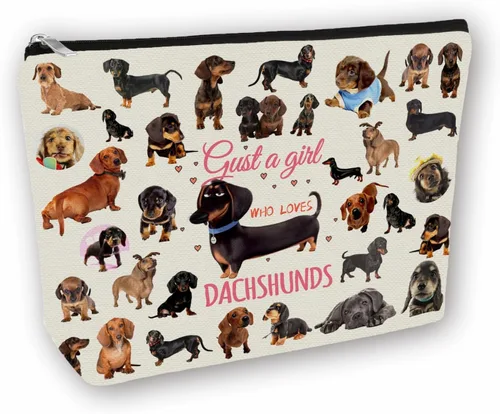 Vista 14 de Bolsa de maquillaje de gato negro para regalo de mamá y gato: bonita bolsa de cosméticos y artículos de tocador para niñas y mujeres, hermanas