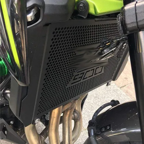 Vista 2 de Z900 2023 Radiador de motocicleta Radiador Cubierta de protección Radiador de acero inoxidable para Z900 Z 900 2016 2017 2018 2019 2020 2021 2022