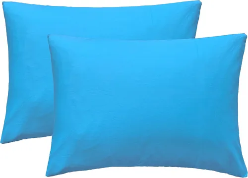 Vista 14 de iMaylex Fundas de almohada suaves 100% algodón egipcio con cierre de cremallera, acogedoras y ligeras, juego de 2, albaricoque, estándar, 20 x 26