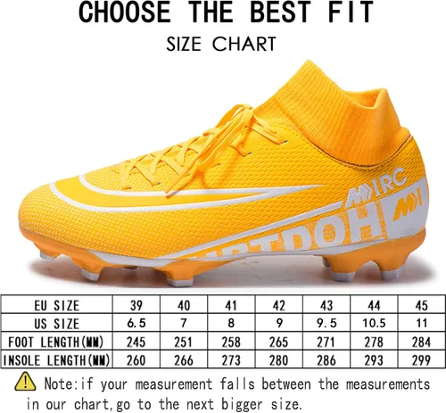 Vista 3 de Zquaus Tacos de fútbol para hombre zapatos de fútbol atléticos para caminar tacos Ag para entrenamiento al aire libre