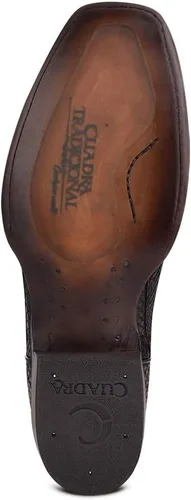 Vista 9 de Cuadra Botas Western para hombre en piel auténtica pitón, 1J1NPH