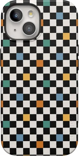 Vista 86 de Casely Funda para iPhone 15 Plus Todas las cosas divertidas Diversión en días laborables Diseño protector audaz Compatible con MagSafe
