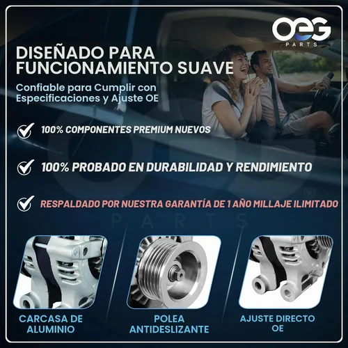 Vista 7 de Parts Player - Alternador nuevo para Ford Bronco Escort Ranger & Mazda 95 Amps