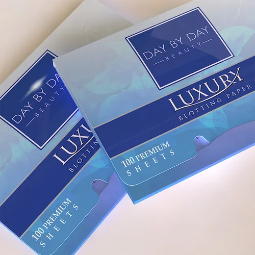 Vista 3 de Papel secante para maquillaje: 200 hojas de papel con absorción de grasa facial (2 paquetes de 100).