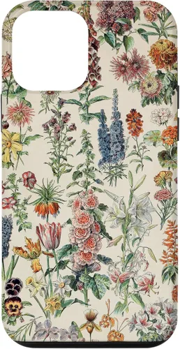 Vista 16 de Cute Flowers Vintage Botanical Flower Illustration Case for iPhone 17