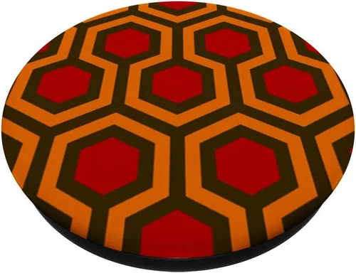 Vista 2 de Overlook Hotel Carpet PopSockets PopGrip: agarre intercambiable para teléfonos y tabletas