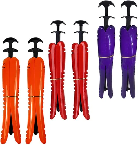 Vista 9 de Coralpearl Soporte moldeador de eje para botas, soporte reutilizable ajustable para botas altas, L 16.5" Naranja, CLOSED 2PCS 15.8" LX6.3" WX2" H