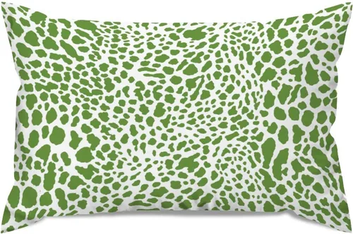 Vista 38 de Fundas de almohada con estampado de leopardo y guepardo negro y marrón, 12 x 18 pulgadas, fundas de cojín de granja para sofá, sala de estar