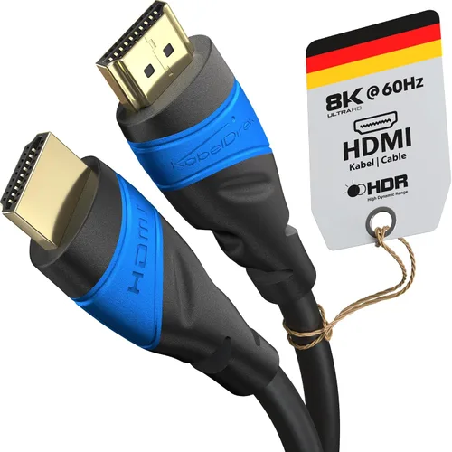 Vista 16 de KabelDirekt – Cable HDMI 8K / 4K – 0.5 pies y más cables HDMI (0.5 pies–75 pies) – Cable HDMI de ingeniería alemana – Soporta 10K/8K@60Hz/4K@120Hz