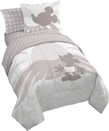 Vista 46 de Jay Franco Disney Lilo and Stitch - Juego de edredón tamaño Twin, ropa de cama de 5 piezas, incluye juego de sábanas y fundas de almohada, ropa