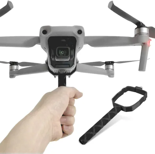 Vista 5 de Soporte de agarre para dron, soporte de expansión estabilizador de mano ligero de plástico para Air 2 Drone 2 Mango de agarre