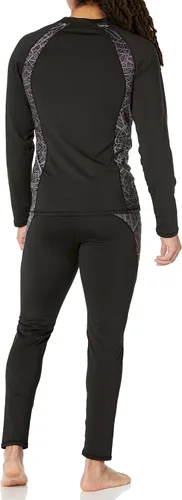 Vista 2 de MeetHoo mens Thermal Underwear Set for Men Long Johns Base Layer Winter Ski Hunting Cold Gear Warm Top Bottom