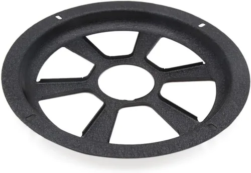 Vista 3 de uxcell 8 pulgadas de diámetro de hierro negro coche vehículo altavoz subwoofer parrilla protector protector