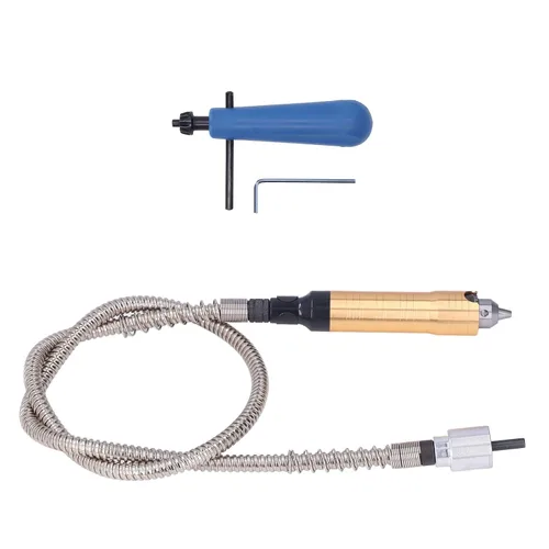 Vista 6 de Extensión de eje flexible, adaptador flexible para herramienta rotativa, llave de portabrocas flexible, extensión de taladro eléctrico, herramienta