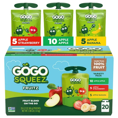 Vista 12 de GoGo SqueeZ - Puré de manzana para niños