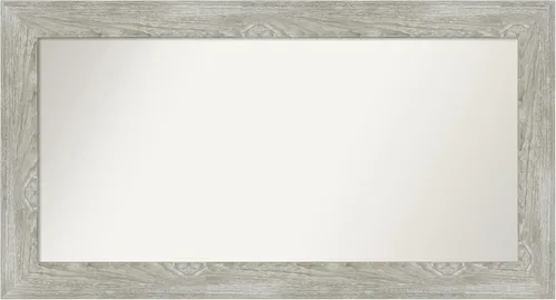 Vista 191 de Amanti Art Espejo personalizado, espejo de baño Alexandria Greywash, espejo de pared o espejo de tocador de baño sobre el fregadero