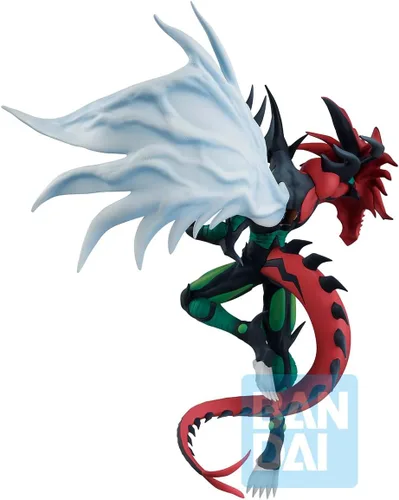 Vista 5 de Ichibansho Figure - Yu-Gi-Oh GX - Elemental Hero Flame Wingman (despierta tus recuerdos), estatua coleccionable de Bandai Spirits