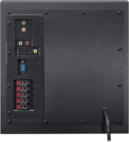 Vista 10 de Sistema de altavoces de sonido envolvente Logitech Z906 5.1 - Certificado THX, Dolby Digital y DTS Digital - Negro