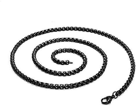 Vista 6 de Collar con colgante de barra para hombre, gimnasio, fitness, gimnasio, cadena con colgante para hombres y niños, incluye cadenas de 23.7 pulgadas
