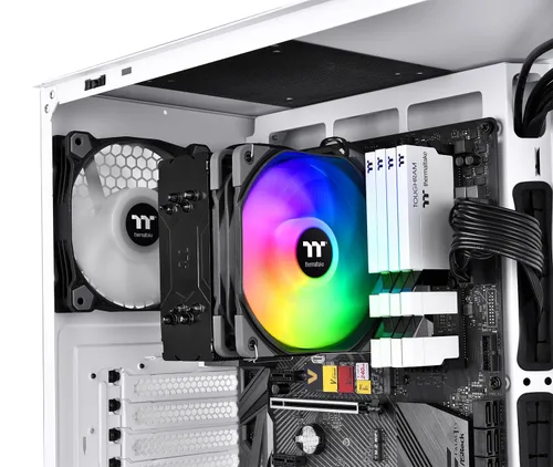 Vista 12 de Thermaltake UX200 SE Enfriador de aire negro ARGB 5V MB Sync
