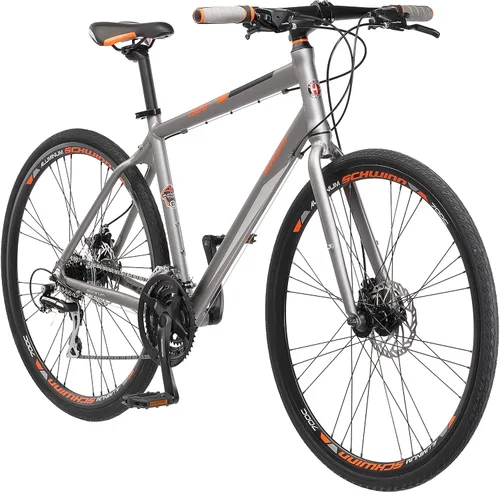 Vista 11 de Bicicleta de carretera Schwinn Phocus 1.6 con frenos de disco, 700c para hombres y mujeres, bicicleta de carretera de 16 velocidades, marco ligero