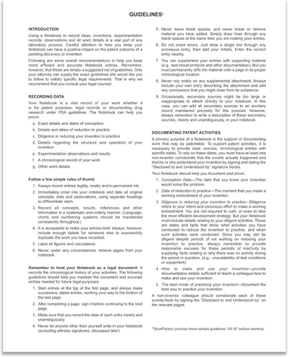 Vista 3 de BookFactory Cuaderno de ingeniería profesional, encuadernado, 96 páginas