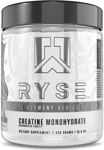Vista 6 de RYSE - Polvo de monohidrato de creatina, sin sabor, apoya el crecimiento muscular magro de hombres y mujeres, la fuerza, la potencia