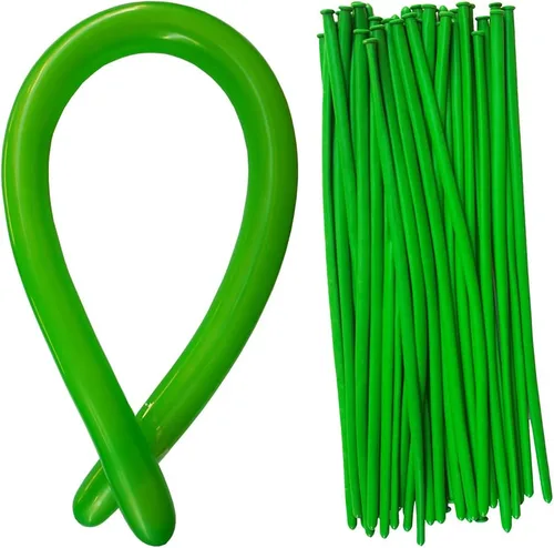 Vista 12 de 260 globos negros, globos largos negros, globos giratorios, globos de 260q, globos delgados, globos largos 100 piezas para globos de animales, lazos