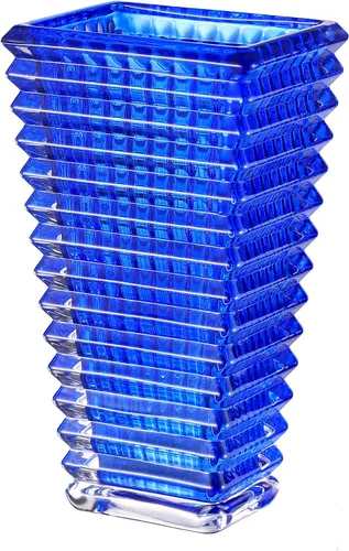 Vista 15 de MCMCNCUIU Juego de 4 jarrones de cristal, jarrones de cristal ámbar, jarrón de cristal para centros de mesa, moderno florero para sala de estar