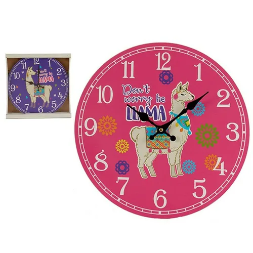 Vista 2 de Reloj de Pared Gift Decor Llama