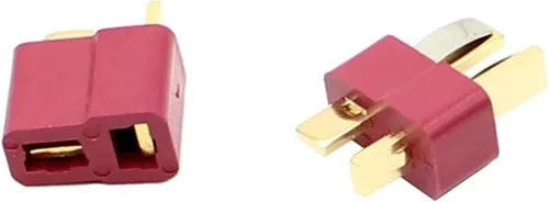 Vista 4 de 10 pares de conectores tipo T, utilizados para el control remoto de conectores macho y hembra tipo T de cuadricópteros y barcos de automóviles
