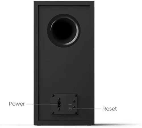Vista 2 de Roku Bajo inalámbrico, Streambar de subwoofer delgado, altavoces inalámbricos Streambar Pro (renovado)