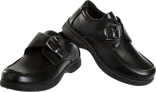 Vista 2 de French Toast Zapatos para niños - Zapatos Oxford para niños, uniforme escolar, mocasín, iglesia, zapatos de vestir sin cordones de piel sintética