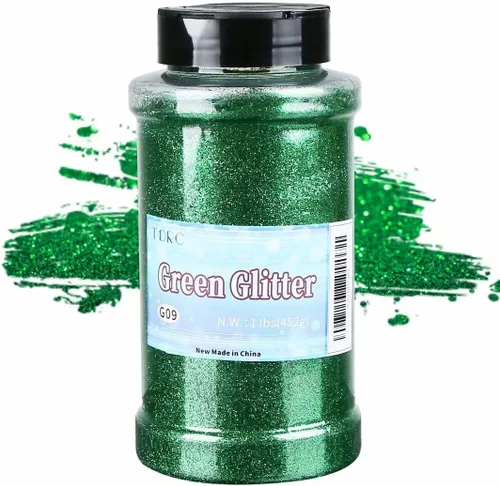 Vista 23 de TORC - Purpurina fina negra de 4 oz, polvo de purpurina para vasos, manualidades de resina, slime, cosméticos, pintura de uñas, decoración