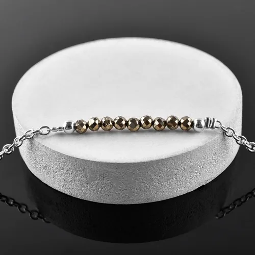 Vista 44 de YANARA Pulsera de tobillo para mujer, piedra de nacimiento natural, cuentas de piedras preciosas, tobillera delicada hecha a mano de 9 pulgadas +