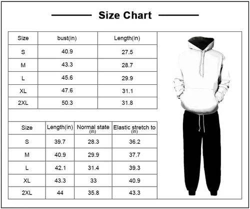 Vista 5 de NHPMRW Conjunto de sudadera con capucha y sudadera de anime para hombre y mujer, estampado 3D
