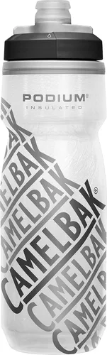 Vista 19 de CamelBak Podium Chill Bike - Botella de agua aislada para apretar, color negro, 21 onzas