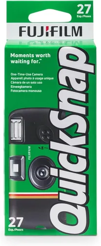 Vista 4 de Fujifilm QuickSnap 400 velocidad cámara de un solo uso con flash (5-Pack)