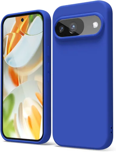 Vista 146 de oakxco para Google Pixel 6A Funda de teléfono de silicona líquida, diseño estético lindo y delgado para mujer y niña, cubierta de gel suave, lisa