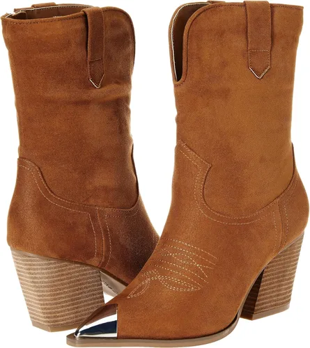 Vista 7 de The Drop Botas vaqueras de tacón Sandra para mujer