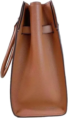 Vista 2 de Michael Kors Hamilton XL EW - Bolsa con llave, Marrón (Brown Signature)