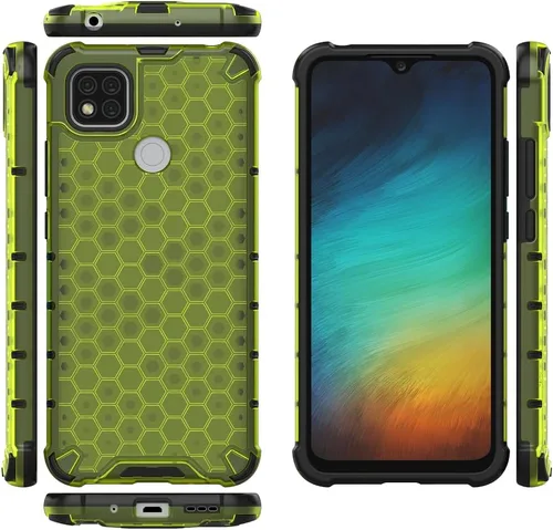 Vista 76 de Pzwoxukhov Funda compatible con Redmi A1, compatible con Redmi A2 Honeycomb Anti-caída Absorción de Golpes Negro