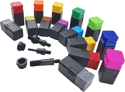 Vista 5 de Kit de herramientas de tuerca remachadora profesional de 16 pulgadas, herramienta remachadora estilo palanca con indicador de carrera visual, el kit