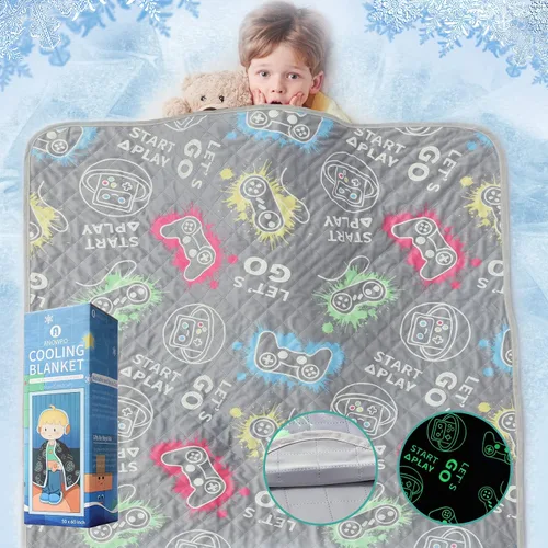 Vista 10 de Manta que brilla en la oscuridad, regalos de mariposa para niñas, manta suave de 3, 4, 5, 6, 7, 8, 9, 10, 11, 12 años, juguetes para niñas pequeñas